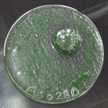 FUS 0280- ESMALTE P/FUSING VERDE ÁGUA EFEITO BOLHA