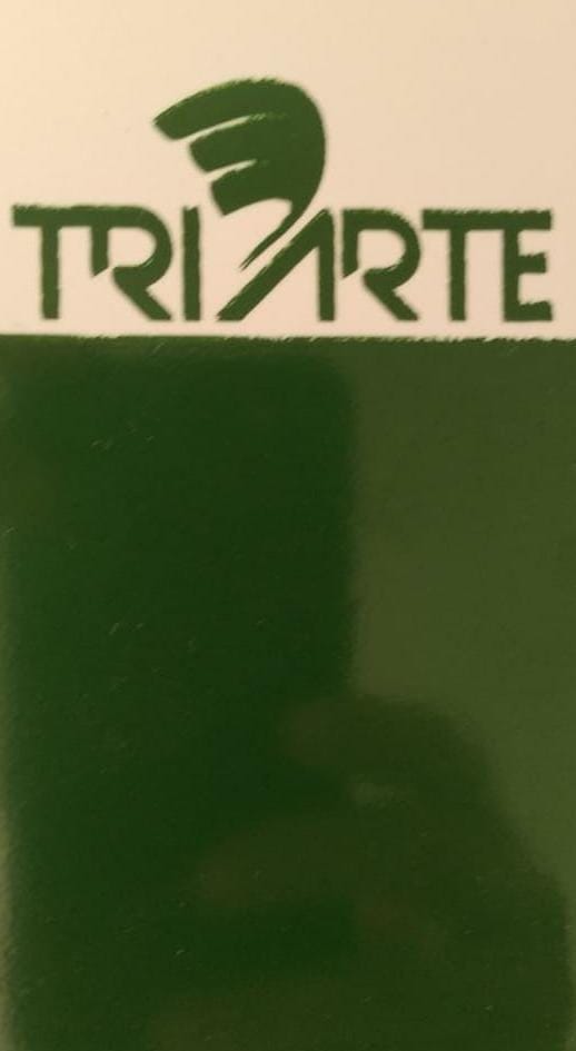 TRPO 60163-SOBRE ESMALTE P/PORCELANA VERDE MUSGO
