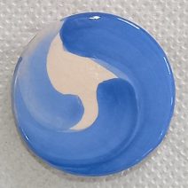 TEC 632-BAIXO ESMALTE AZUL CURAÇAO (TAMBÉM P/1200°C)