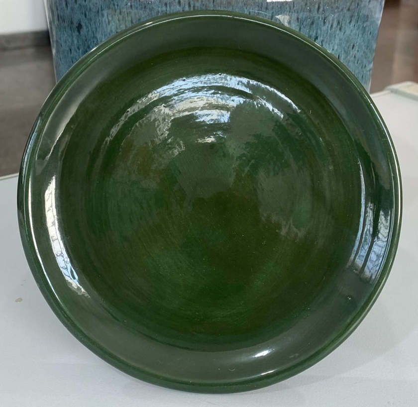 GEL G612/ GLC 612-ESMALTE CERÂMICO (NÃO ALCALINO) VERDE ARMY SEMI TRANSP. - Imagem 2