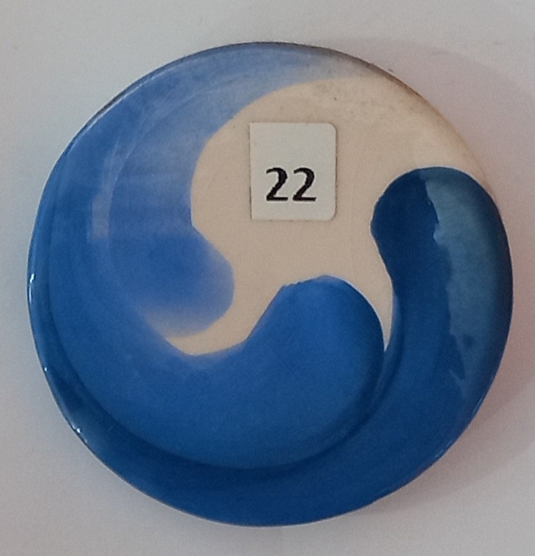 TBV 822-CORANTE BAIXO ESMALTE AZUL PACÍFICO (TAMBÉM P/ 1200°C) - Imagem 2