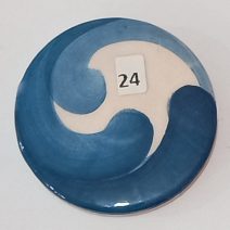 TEC 624-BAIXO ESMALTE AZUL INDIGO (TAMBÉM P/ 1200°C)