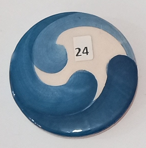 TEC 624-BAIXO ESMALTE AZUL INDIGO (TAMBÉM P/ 1200°C)