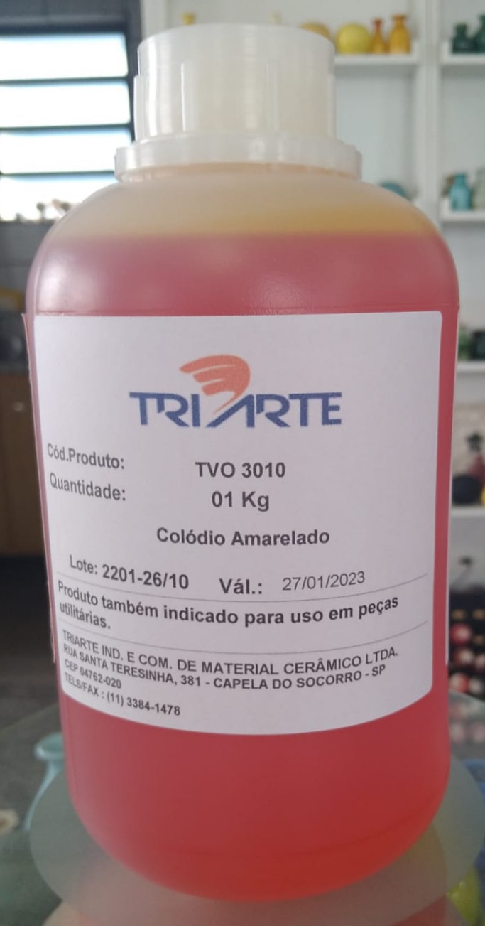 TVO 3010- COLÓDIO AMARELADO (DECALQUE) PELÍCULA TRANSFER