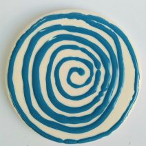 TRRL 1720- PASTA RELEVO AZUL CELESTE P/CERÂMICA