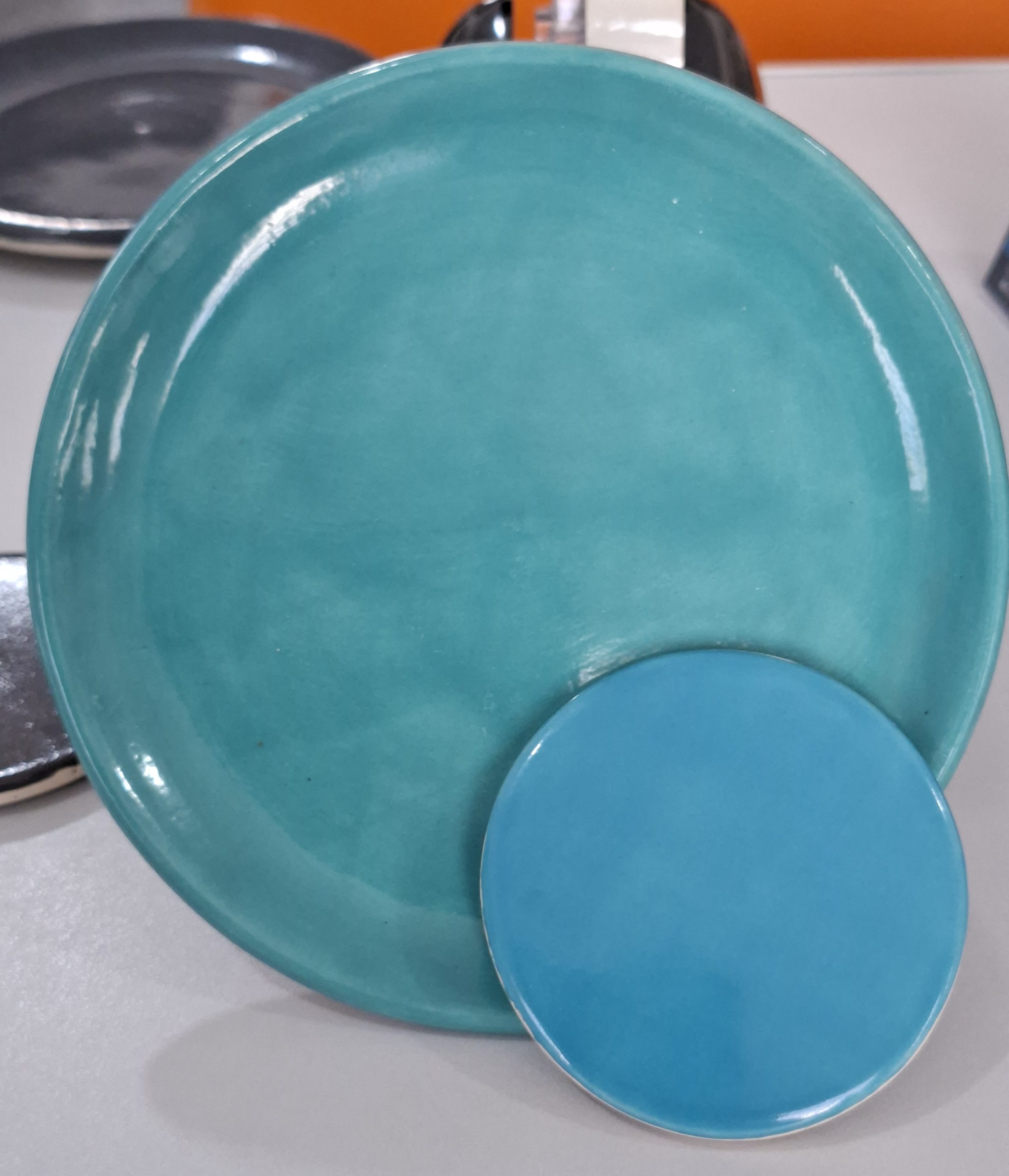 GEL G133/ GLC 133- ESMALTE CERÂMICO (ALCALINO) APATITA AZUL CELESTE SEMI TRANSP.