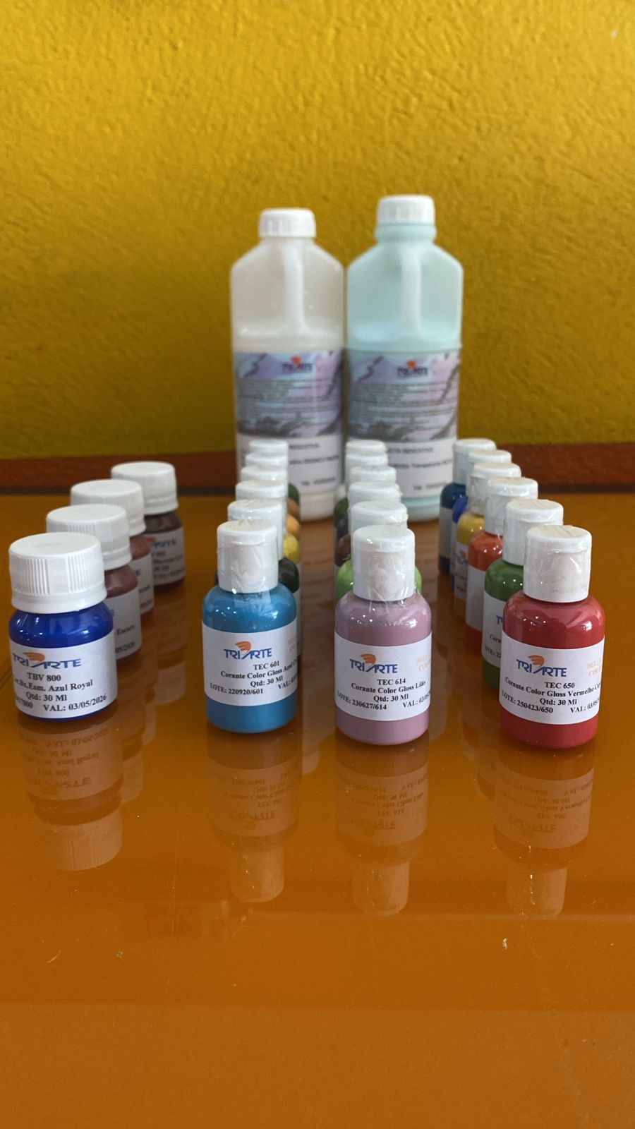 KIT MARCELO BENITES - KIT DE BAIXO ESMALTES E ESMALTES CERÂMICOS - Imagem 2