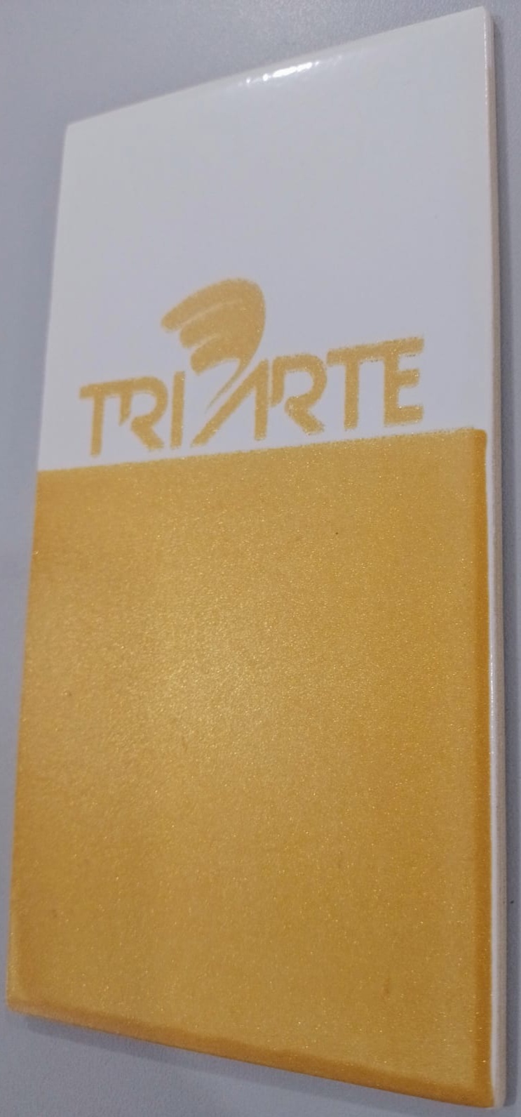 TRPOM 0324- SOBRE ESMALTE P/PORCELANA DOURADO FOSCO