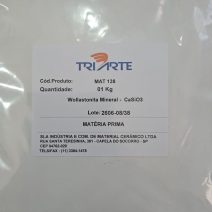 MAT 138- Wollastonita Mineral -  CaSiO3(silicato de cálcio)